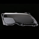 2 Pieces Front Right Left Headlight Lens Cover for BMW E46 320i 325i 325xi 2001-2006