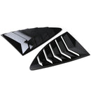 2 Pieces Side Window Quarter Scoop Louver Covers For 2013-2018 Subaru BRZ