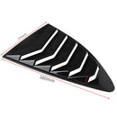 2 Pieces Side Window Quarter Scoop Louver Covers For 2013-2018 Subaru BRZ