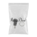 M12 X1.5mm Black Magnetic Oil Pan Drain Filter Adsorb Plug Bolt Crush Washer
