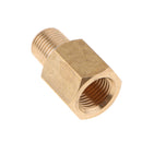 High Quality 1/8NPT To 1/8 BSPT Brass Fuel Pressure Gauge Connector Quick Connect Fitting
