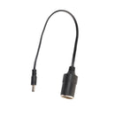 Auto Cigarette Lighter Socket to Male Power Switching Connector Adapter Extension Cable