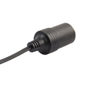 Auto Cigarette Lighter Socket to Male Power Switching Connector Adapter Extension Cable