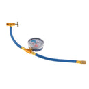 1/4'' SAE R134A To R12/R22 Car A/C Refrigerants Recharge Hose Pipe W/ Gauge 350PSI