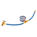 1/4'' SAE R134A To R12/R22 Car A/C Refrigerants Recharge Hose Pipe W/ Gauge 350PSI