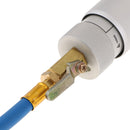 A/C Oil and Dye Injector with R-134a Snap Quick Coupler 1/4" SAE Hand Turn