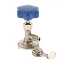 High Quality R134A A/C Air Conditioning Recharge Hose Pipe w/ Gauge Blue