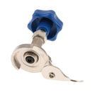 High Quality R134A A/C Air Conditioning Recharge Hose Pipe w/ Gauge Blue