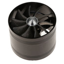 Turbonator Fuel Saver With Single Turbine Inlet For Vehicle Engine