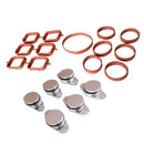 Diesel Swirl Flap Blanks Flaps Repair With Intake Manifold Gaskets For BMW