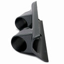 Great Performance 2inch Dual Hole Pod Gauge Meter Mount Holder Carbon Fiber