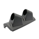 Right Side 52mm Gauge 2 Hole Pillar Pod Mount Holder Black