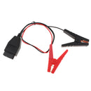 High Quality OBD2 OBDII Car Auto ECU Memory Saver Emergency Power Supply Battery Clips
