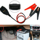 High Quality OBD2 OBDII Car Auto ECU Memory Saver Emergency Power Supply Battery Clips