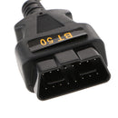 300cm Car Truck Vehicle SUV 12V OBDII Car ECU Memory Saver Emergency Power Supply Cable BT-50