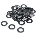 50Pcs Oil Drain Plug Crush Washer Gaskets For Toyota Lexus 90430-12031