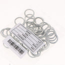 50pcs Metal Engine Oil Drain Plug Crush Washer Gasket for Subaru 803916010 Open Size: 16mm Screw Size: M16