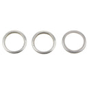 50pcs Metal Engine Oil Drain Plug Crush Washer Gasket for Subaru 803916010 Open Size: 16mm Screw Size: M16