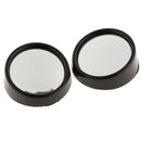 2x Adjustable BLIND SPOT REVERSING MIRROR TOWING DRIVING CAR SELF ADHESIVE