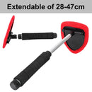 1 Pair Car Auto Microfiber Windshield Clean Wiper Glass Window Tool Brush