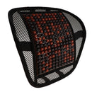 Car Seat Home Office Chair Wooden Beads Mesh Massage Lumbar Support Cushion
