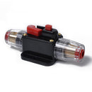 12/48V Car Audio Circuit Breaker Protection Fuse Holder 4-8 AWG Wire 100A