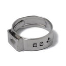 70 Pieces 5.3-14.0mm Anti-Corrosion Single Ear Plus Fuel Air Hydraulic Hose Clamps Pipe O-Clips 304 Stainless Steel