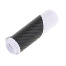 Universal Braied Gloss 6D Trunk Carbon Fiber Texture Bumper Guard Sticker Black