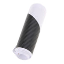 Universal Braied Gloss 6D Trunk Carbon Fiber Texture Bumper Guard Sticker Black
