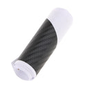Universal Braied Gloss 6D Trunk Carbon Fiber Texture Bumper Guard Sticker Black