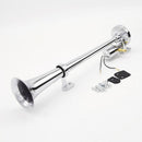 18" Air Horn Single Trumpet Super Loud 150db 12/24V Compressor Set Car Truck Train