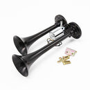 12V-24V Air Horn Kit Triple Trumpet Train for Car Truck Boat RV SUPER LOUD