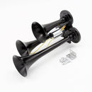 12V-24V Air Horn Kit Triple Trumpet Train for Car Truck Boat RV SUPER LOUD