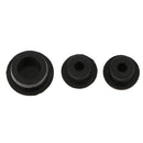 3PCS RUBBER TAILGATE PLUG SET SPARE TIRE CARRIER DELETE FOR JEEP JK WRANGLER