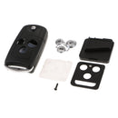 3 Button Remote Flip Key FOB Case Cover 3 Button for Honda Acura Accord CRV