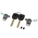 Pair Ignition Starter Switch Door Lock Barrel for Honda Civic CR-V 03-06