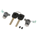 Pair Ignition Starter Switch Door Lock Barrel for Honda Civic CR-V 03-06