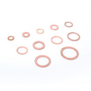 Pack of 280 Oil Brake Line SAE Copper Crush Washers Flat Rings for Universal M5x9x1mm~M20x26x1.5mm