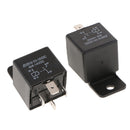 2Pcs Car Motor Automotive DC 12V 40A 40 AMP SPST Relay 4 Pin 4P Heavy Duty