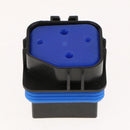 2Pcs 12V 40A Car Vehicle 4-Pin Waterproof Sealed Integrated Relay Socket Kit