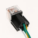 5Pcs Car Relay & Socket Holder Waterproof 80A AMP 4-Pin SPST Wire 12V