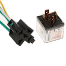 5Pcs Car Relay And Socket Waterproof 80A AMP 5-Pin SPDT 5 Wire 18/16AWG 12V