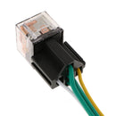 5Pcs Car Relay And Socket Waterproof 80A AMP 5-Pin SPDT 5 Wire 18/16AWG 24V