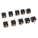 10Pcs Car Auto Motor DC 12V 80A 80 AMP SPST Relay 4 Pin 4P Heavy Duty