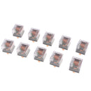10Pcs Car 24V 80A 80 AMP Transparent SPST Relay 4Pin 4P Relays