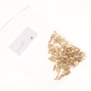 50Pcs Copper Terminals Wire Female Spade Connector Brass Crimp Terminal