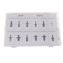 350Piece Clasp General Auto Body Plastic Clip Push Rivet Buckle one Set
