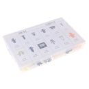 240 Pieces Car Push Pin Rivet Clips with Storage Case for Toyota Honda