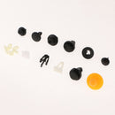 240 Pieces Car Push Pin Rivet Clips with Storage Case for Toyota Honda