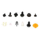 240 Pieces Car Push Pin Rivet Clips with Storage Case for Toyota Honda